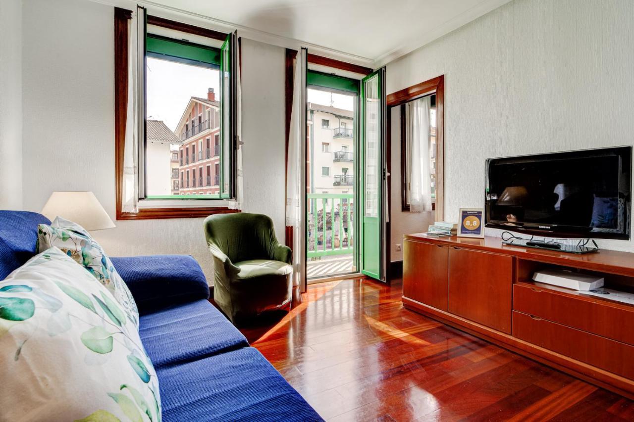 Luminoso Apartamento En Hondarribia Con Terraza, Centro, 3Hb Bagian luar foto