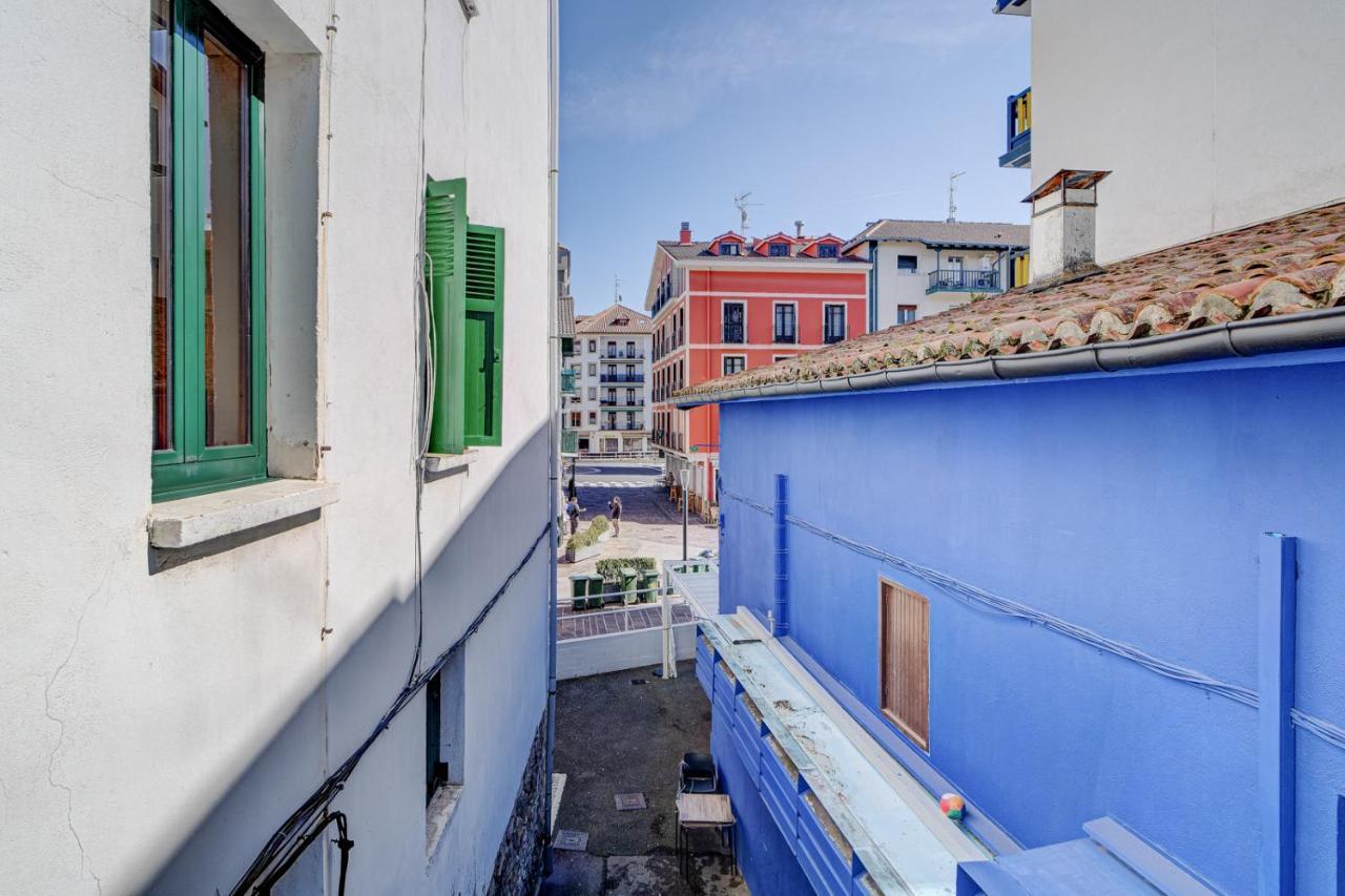 Luminoso Apartamento En Hondarribia Con Terraza, Centro, 3Hb Bagian luar foto
