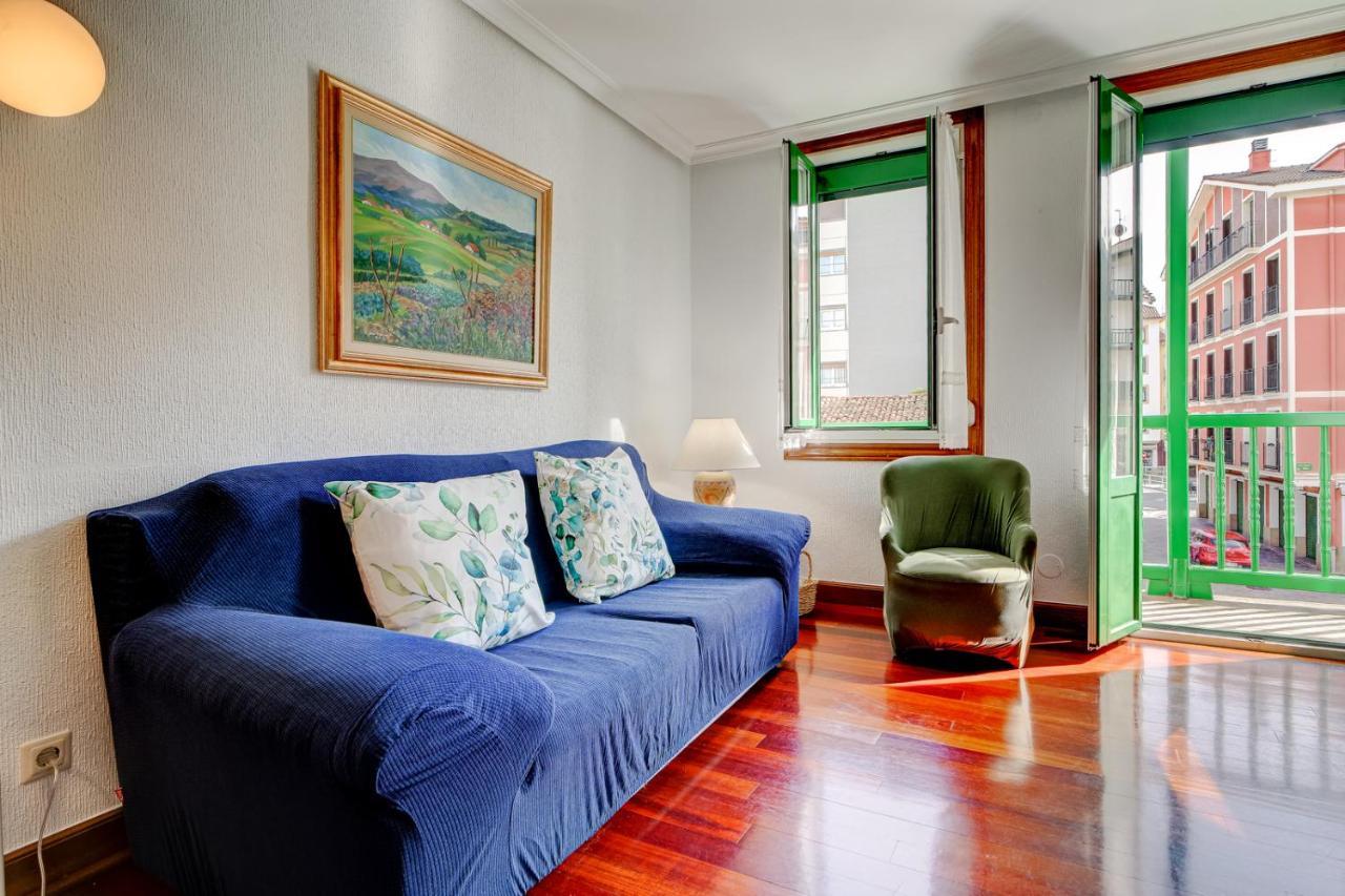 Luminoso Apartamento En Hondarribia Con Terraza, Centro, 3Hb Bagian luar foto